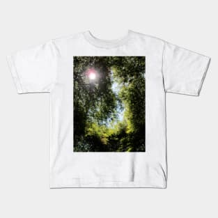 Sun Through The Trees Kids T-Shirt